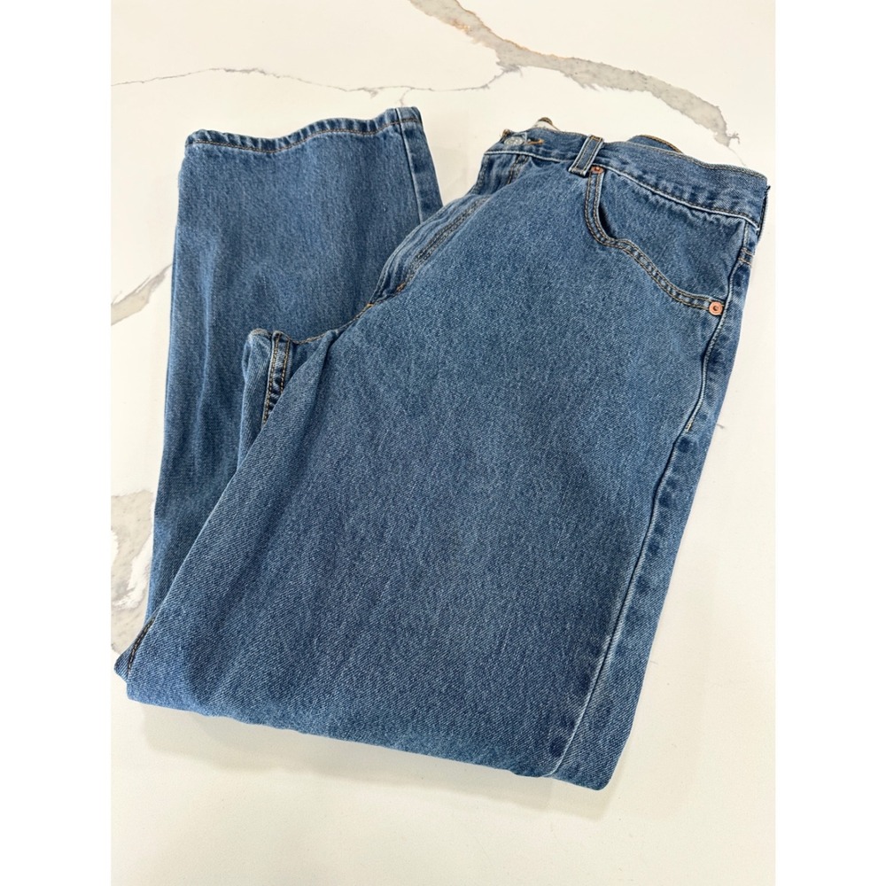 Levis 550‎ Relaxed Fit Tapered Leg Blue Denim Jeans Mens 34x30